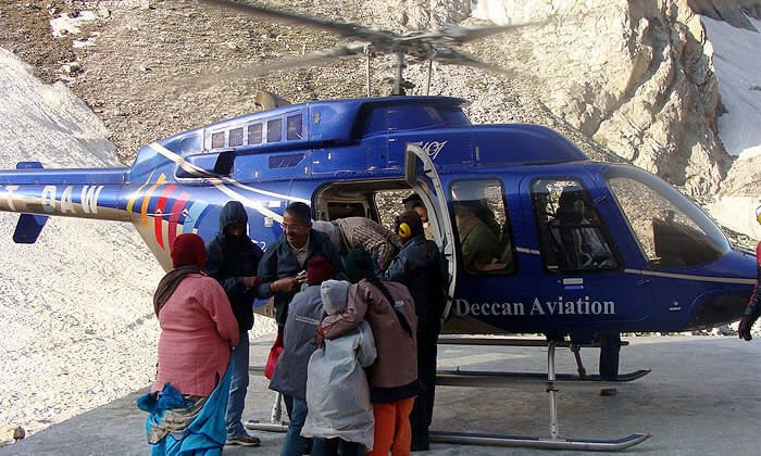 Amarnath yatra by Helicopter